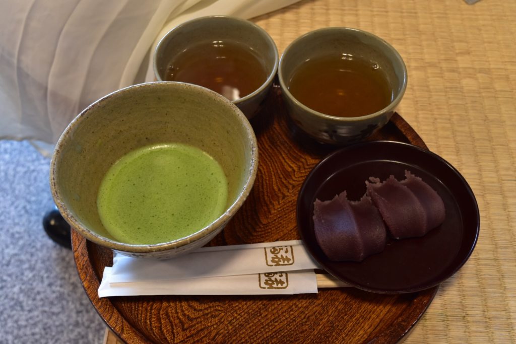 赤福と抹茶