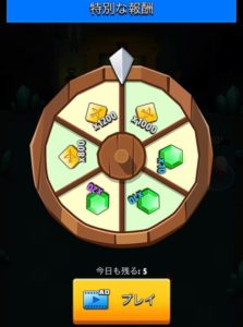 特別な報酬 特別な報酬