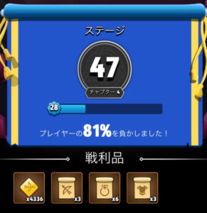 ダンジョンのクリア報酬 ダンジョンのクリア報酬