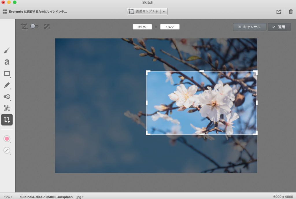 skitch切り取り前