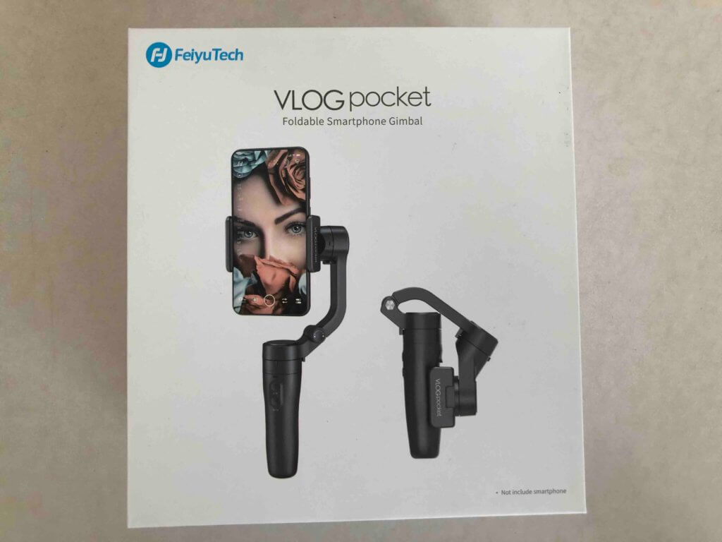 FeiyuTech VLOG pocketの箱