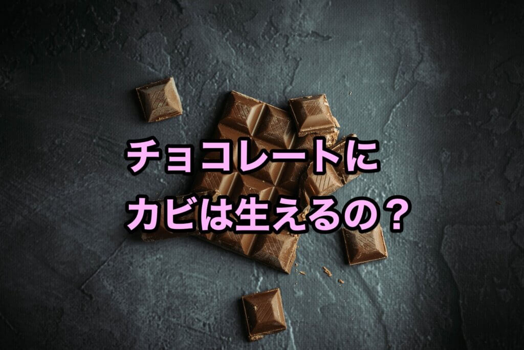 チョコレートにカビは生えるのか