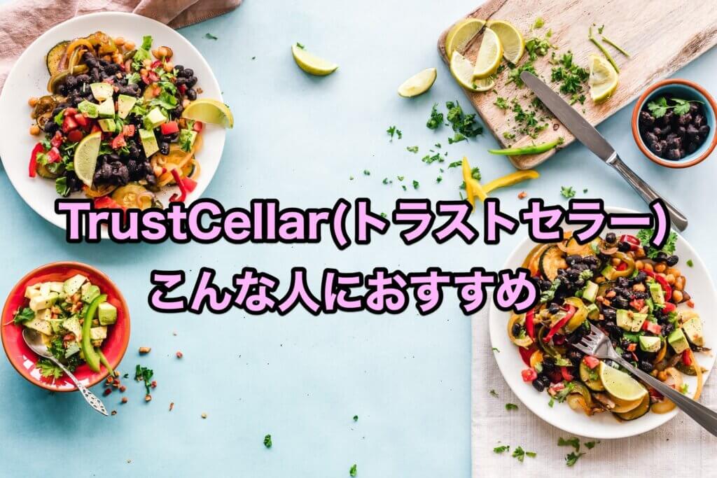 TrustCellar(トラストセラー)はこんな人におすすめ